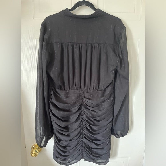 House of Harlow 1960 Black Ruche Dress - Picture 12 of 12